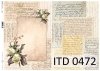 Decoupage paper ITD D0472M